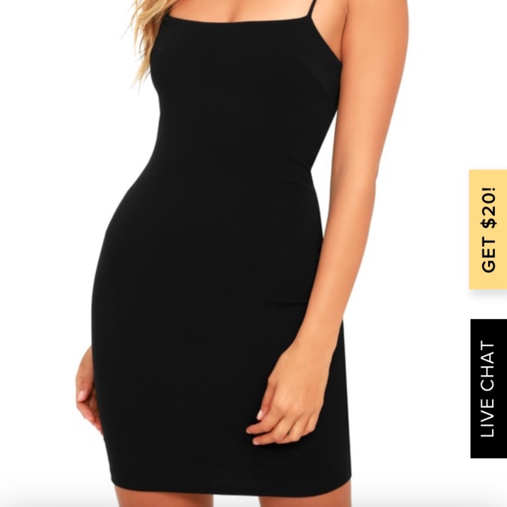 Lulus Dress - Black XS
